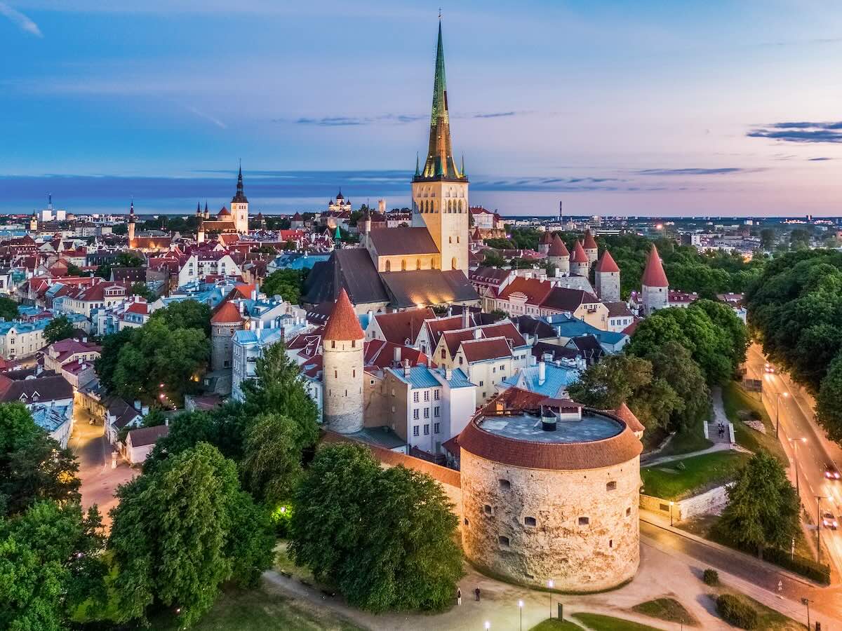 Old Town Tallinn by Kaupo Kalda