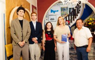 News | A Special Moment in Gozo: Presenting the iMEP 64 Resolution Booklet to President Roberta Metsola | Model European Parliament