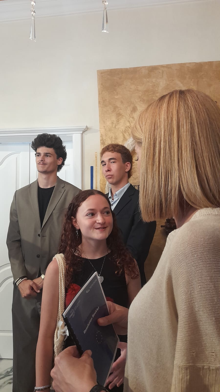 News | A Special Moment in Gozo: Presenting the iMEP 64 Resolution Booklet to President Roberta Metsola | Model European Parliament News | A Special Moment in Gozo: Presenting the iMEP 64 Resolution Booklet to President Roberta Metsola | Model European Parliament